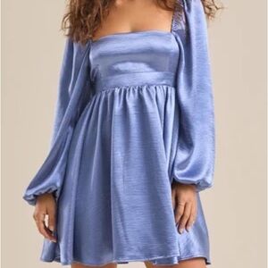 Altar’d State Satin Mini Dress (Medium/Unworn)